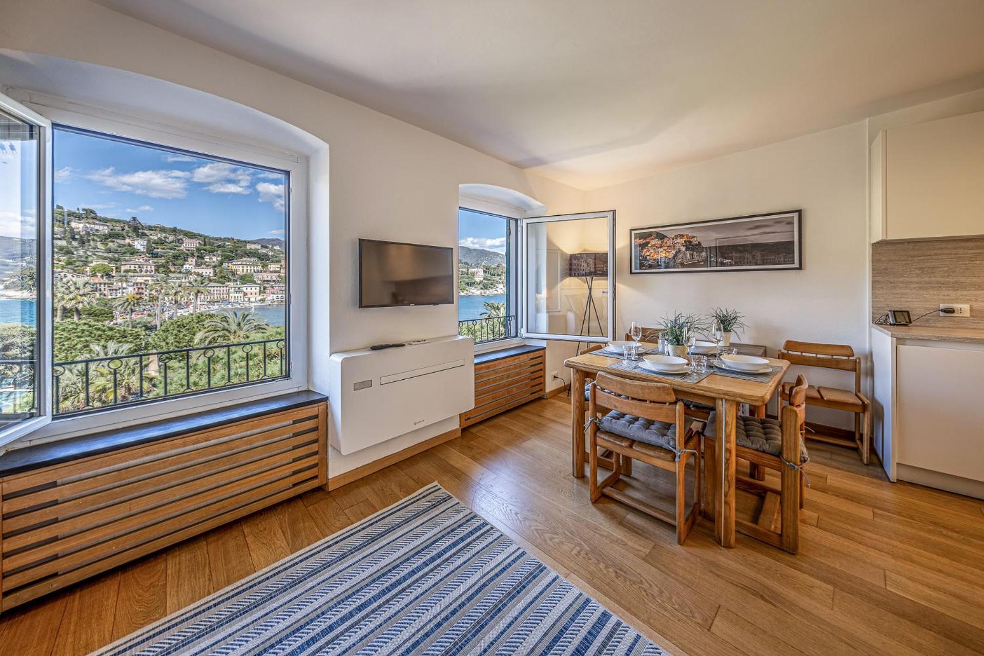 Cozy Apartment - Relax E Vista Mare Da Sogno Santa Margherita Ligure Luaran gambar