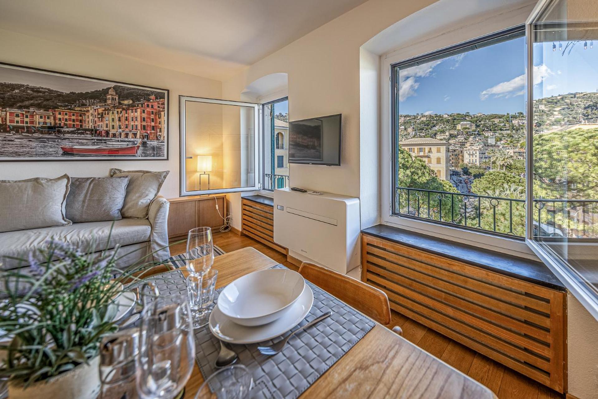 Cozy Apartment - Relax E Vista Mare Da Sogno Santa Margherita Ligure Luaran gambar